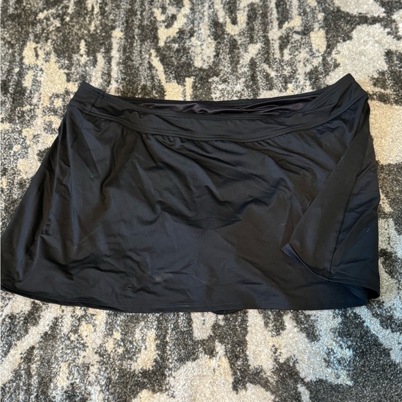 Land’s End- Black Tummy Control Swim Skirt- still in stores! Size: 18W - Picture 3 of 4
